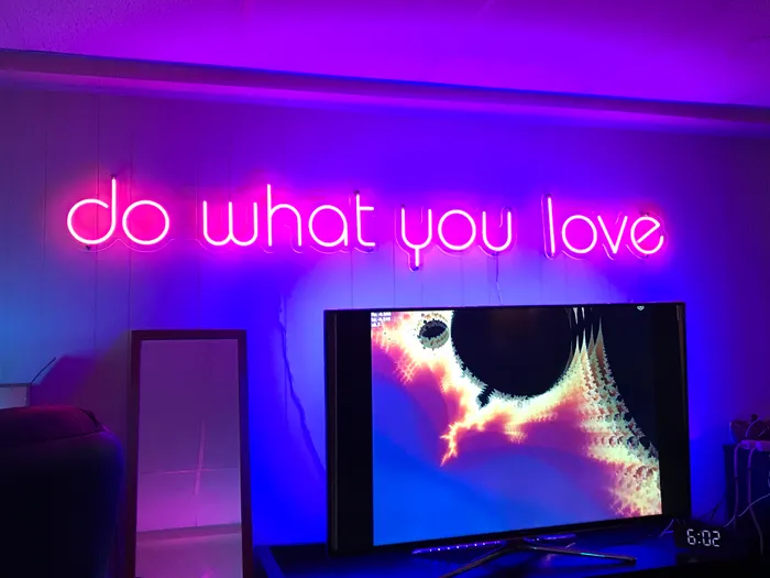 AustraliaNeonSigns.Com - Do What You Love Neon Sign