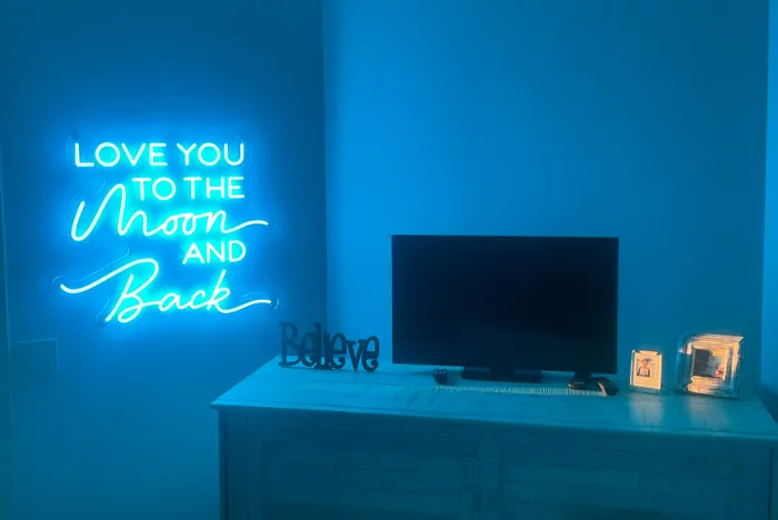 AustraliaNeonSigns.Com - I Love You To The Moon And Back Neon Sign