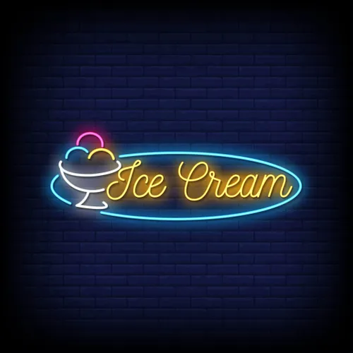 Ice Cream Shop Neon Sign - Australia Neon Signs