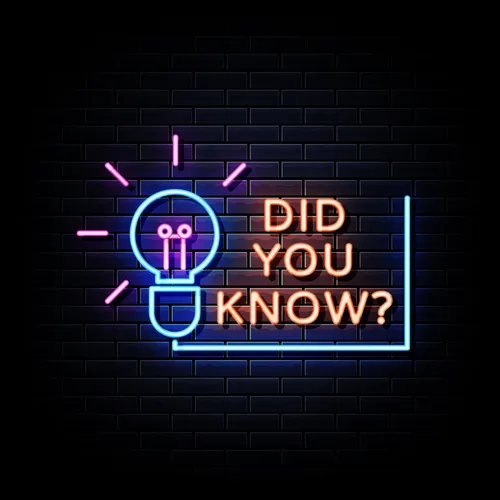 Did You Know Neon Sign - Australia Neon Signs