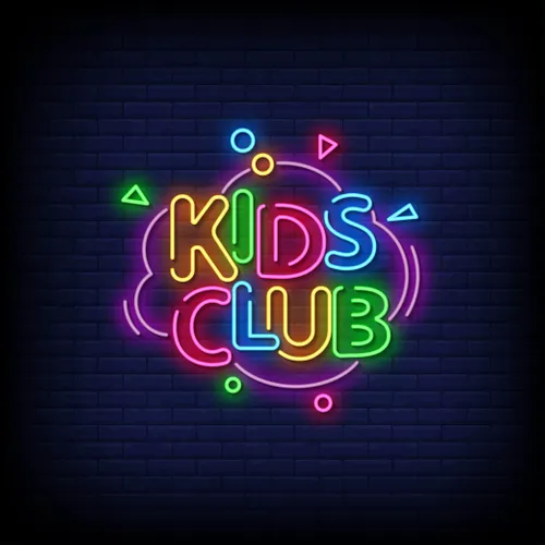 Kids Club Neon Sign - Australia Neon Signs