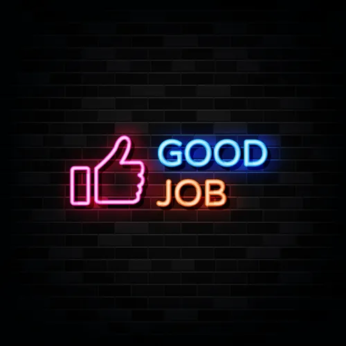 Good Job Neon Sign - Australia Neon Signs