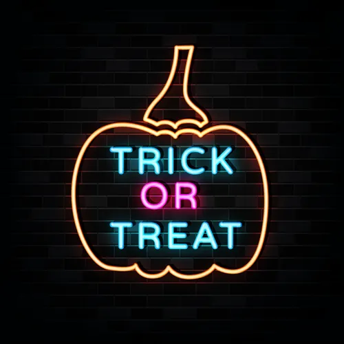 Pumpin Trick or Treat Neon Sign - Australia Neon Signs