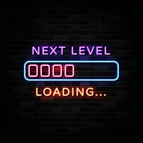 Next Level Neon Sign - Australia Neon Signs