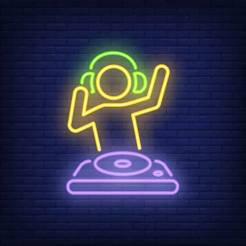 Dj Mixer Neon Sign - Australia Neon Signs