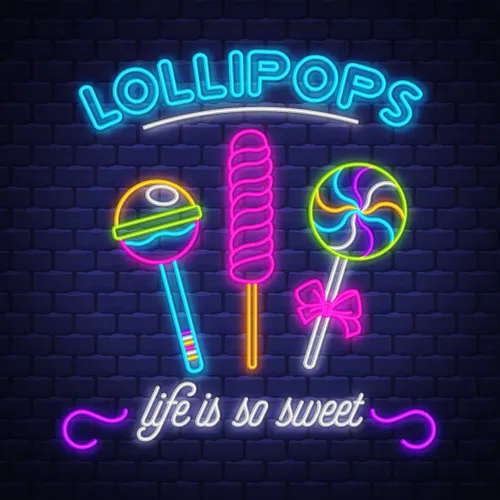 Lollipops Neon Sign - Australia Neon Signs