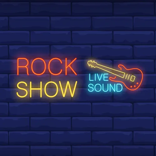 Rock Show Live Sound Neon Sign - Australia Neon Signs