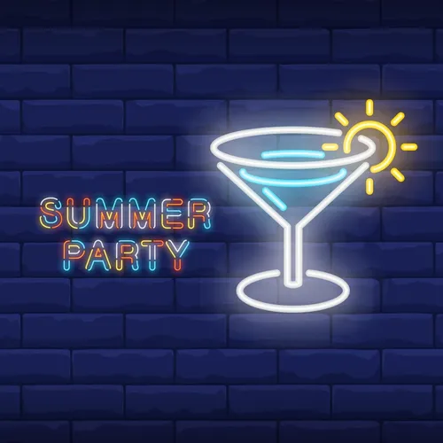 Summer Party Neon Sign - Australia Neon Signs