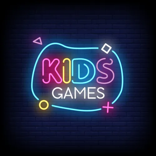 Kids Games Neon Sign - Australia Neon Signs