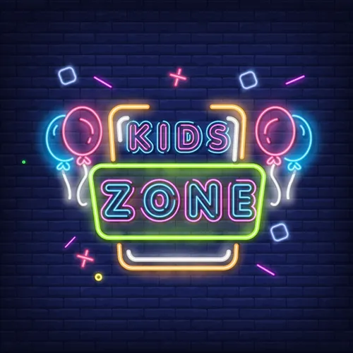 Funky Kids Zone Neon Sign - Australia Neon Signs