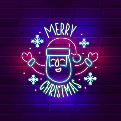 Santa Welcoming on Christmas Eve Neon Sign - Australia Neon Signs