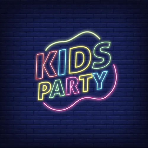 Kids Party Neon Sign - Australia Neon Signs