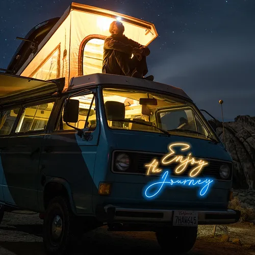 Enjoy the Journey Neon Sign - Australia Neon Signs