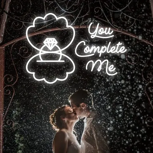 You Complete Me Neon Sign - Australia Neon Signs