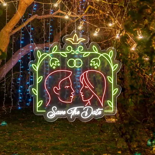 Save The Date Neon Sign - Australia Neon Signs