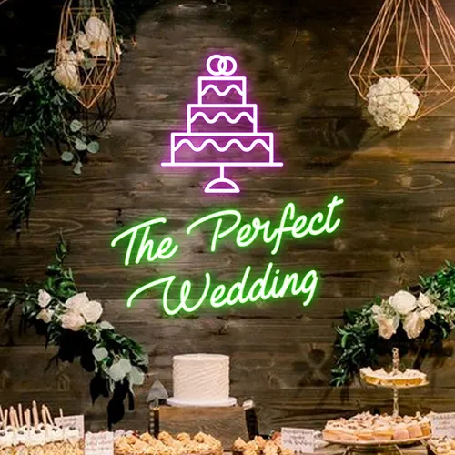 The Perfect Wedding Neon Sign - Australia Neon Signs
