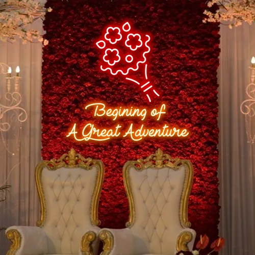 Beginning of a Great Adventure Neon Sign - Australia Neon Signs