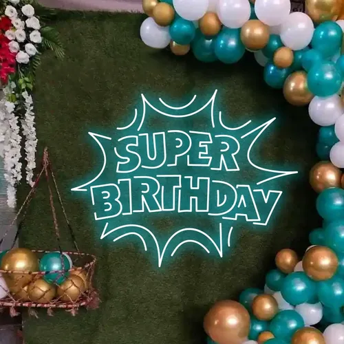 Super Birthday Neon Sign - Australia Neon Signs