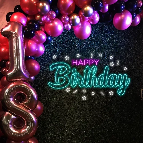 Cool Happy Birthday Neon Sign - Australia Neon Signs
