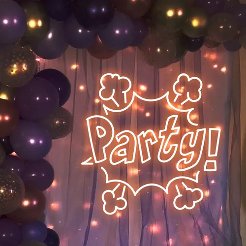 Party Blast Neon Sign - Australia Neon Signs