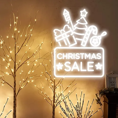 Christmas Sale Neon Sign - Australia Neon Signs