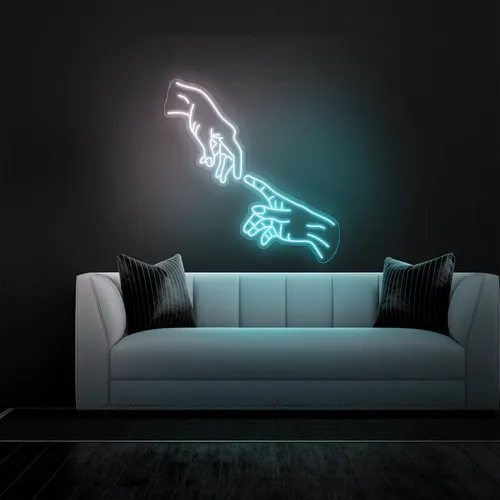 Hands Of God Neon Sign - Australia Neon Signs