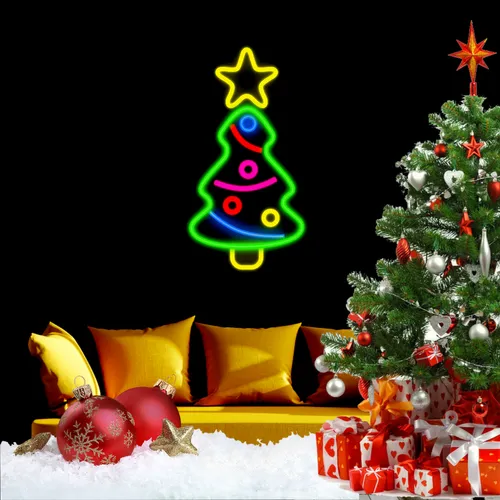 Cute Christmas Tree Neon Sign - Australia Neon Signs
