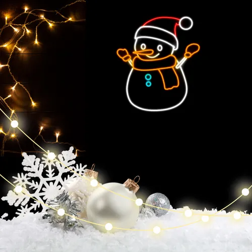 Olaf The Snowman Neon Sign - Australia Neon Signs