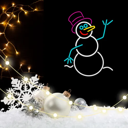 Frosty The Snowman Neon Sign - Australia Neon Signs