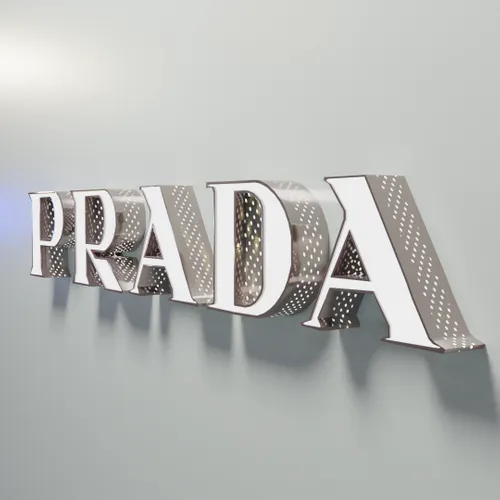 Frontlit Sign With Punch Holes - Australia Neon Signs