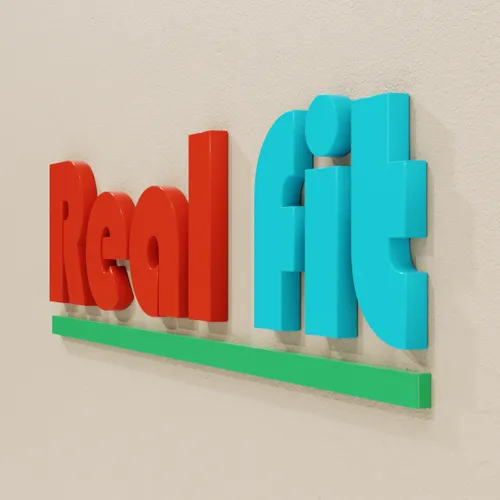 Painted Solid Acrylic Letters - Australia Neon Signs