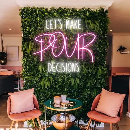 Let's Make Pour Decisions Neon Signs - Australia Neon Signs