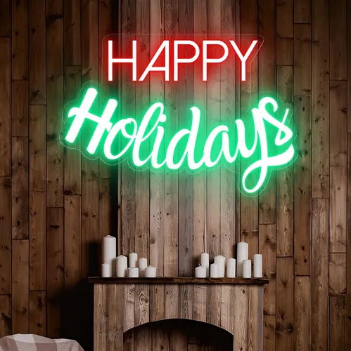 Happy Holidays Neon Sign - Australia Neon Signs