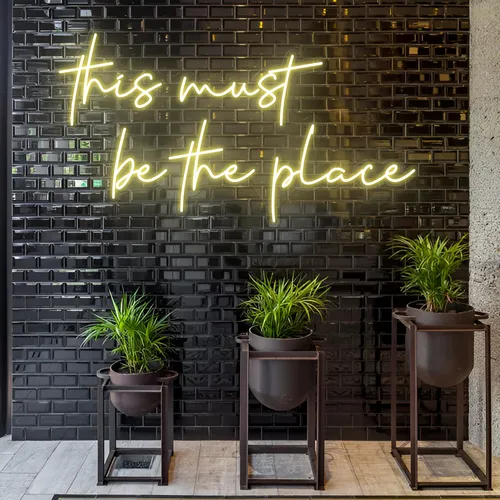 This Must Be The Place LED Neon Sign - Australia Neon Signs