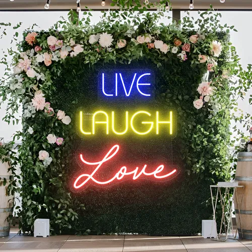 Live Laugh Love Neon Sign - Australia Neon Signs