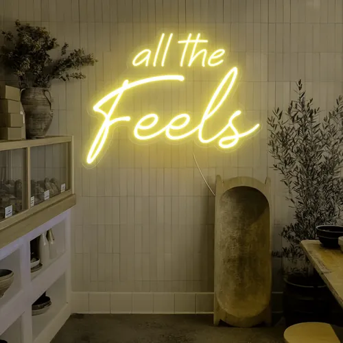 All The Feels Neon Sign - Australia Neon Signs