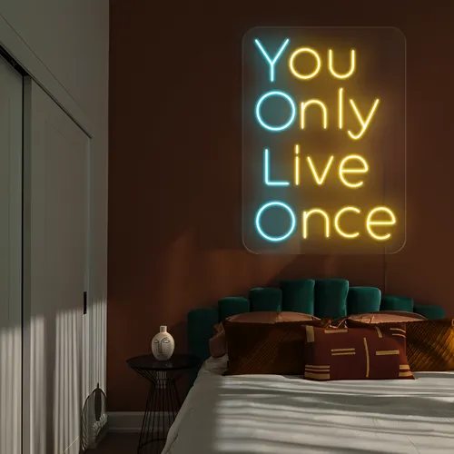 You Only Live Once Neon Sign - Australia Neon Signs