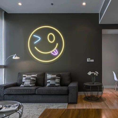 Crazy Goofy Emote Neon Sign - Australia Neon Signs