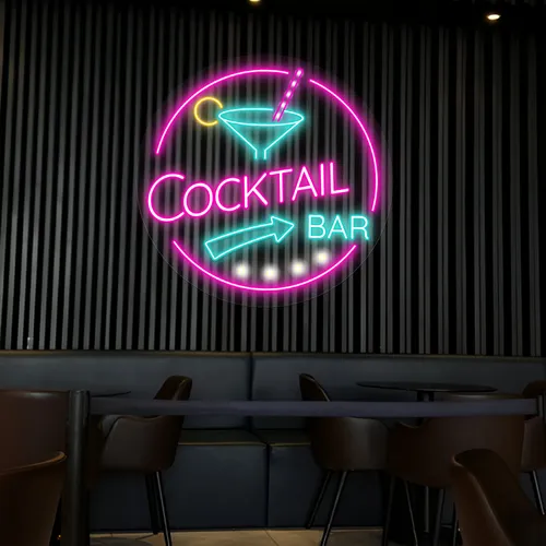 Radiant Cocktail Bar Neon Sign - Australia Neon Signs