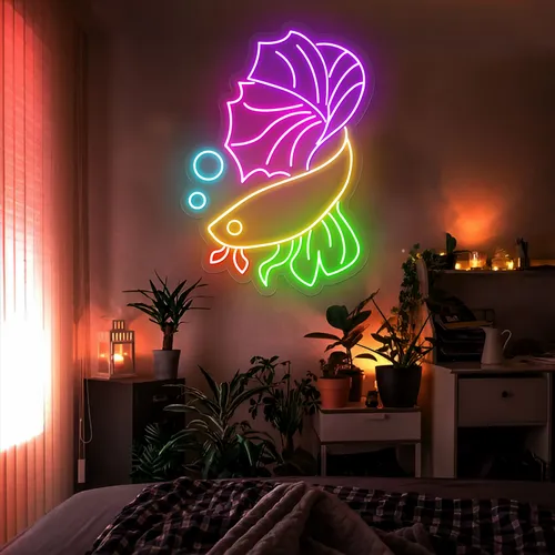 Fish Neon Sign - Australia Neon Signs