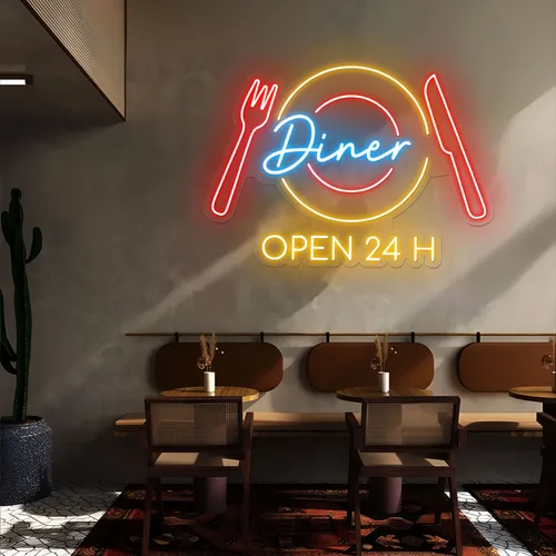 Neon Diner Sign - Australia Neon Signs