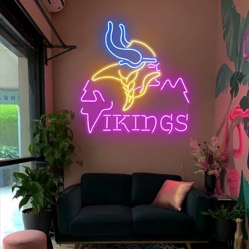 Vikings Neon Sign - Australia Neon Signs