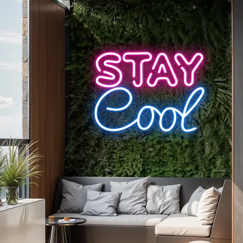 Stay Cool Neon Sign - Australia Neon Signs