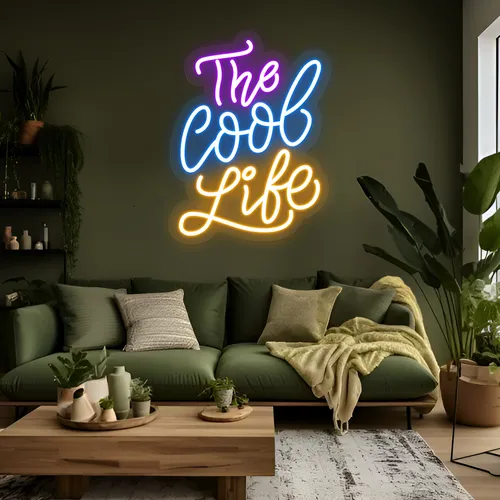 The Cool Life Neon Sign - Australia Neon Signs