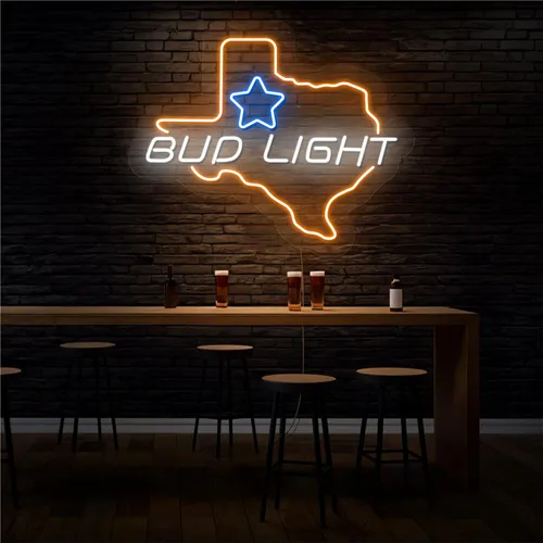 Old West Bud Light Neon Sign - Australia Neon Signs