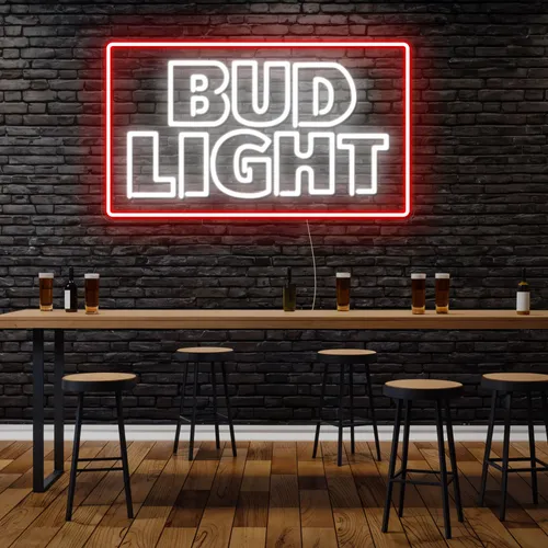 Simple Bud Light Neon Sign - Australia Neon Signs