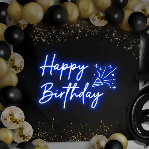 Happy Birthday Cheers Neon Sign - Australia Neon Signs