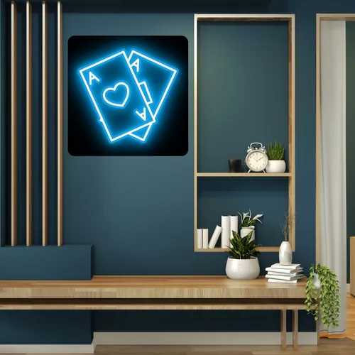 Ace in Black Neon Sign - Australia Neon Signs