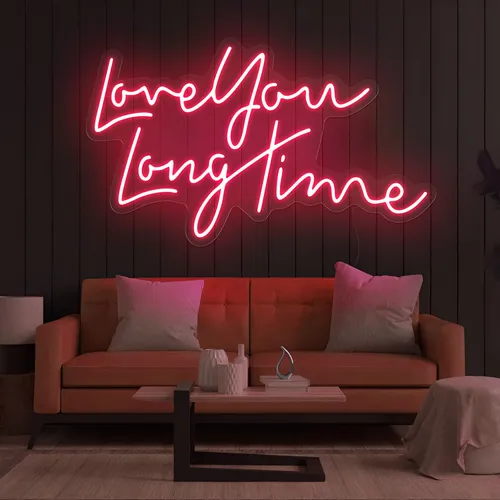 Love You Long Time Neon Sign - Australia Neon Signs