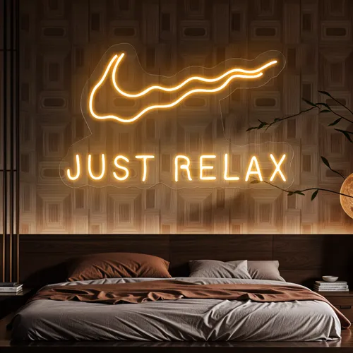 Nike Just Relax Neon Sign - Australia Neon Signs